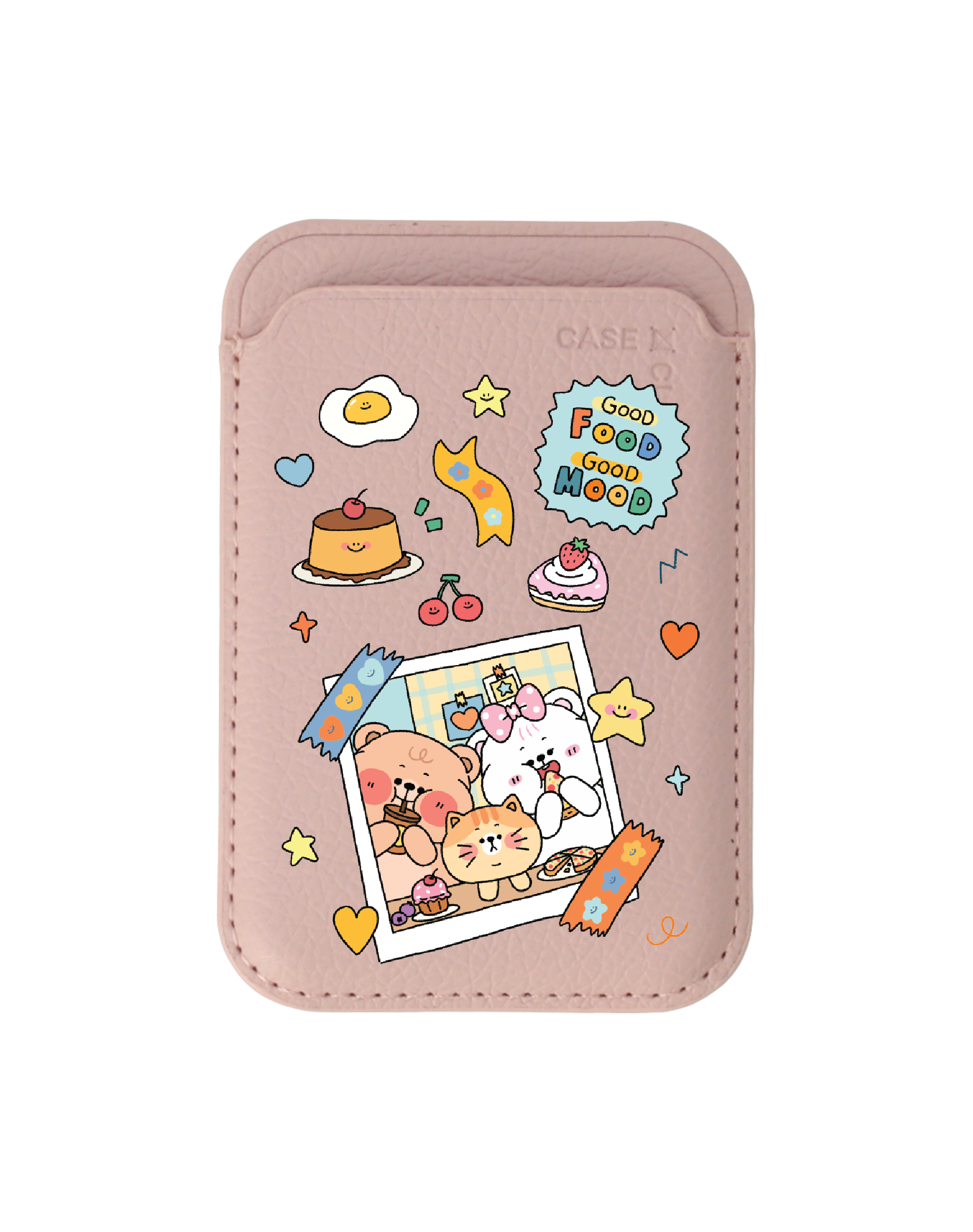 Baby Pink Wallet MagSafe Onnie Bear Food