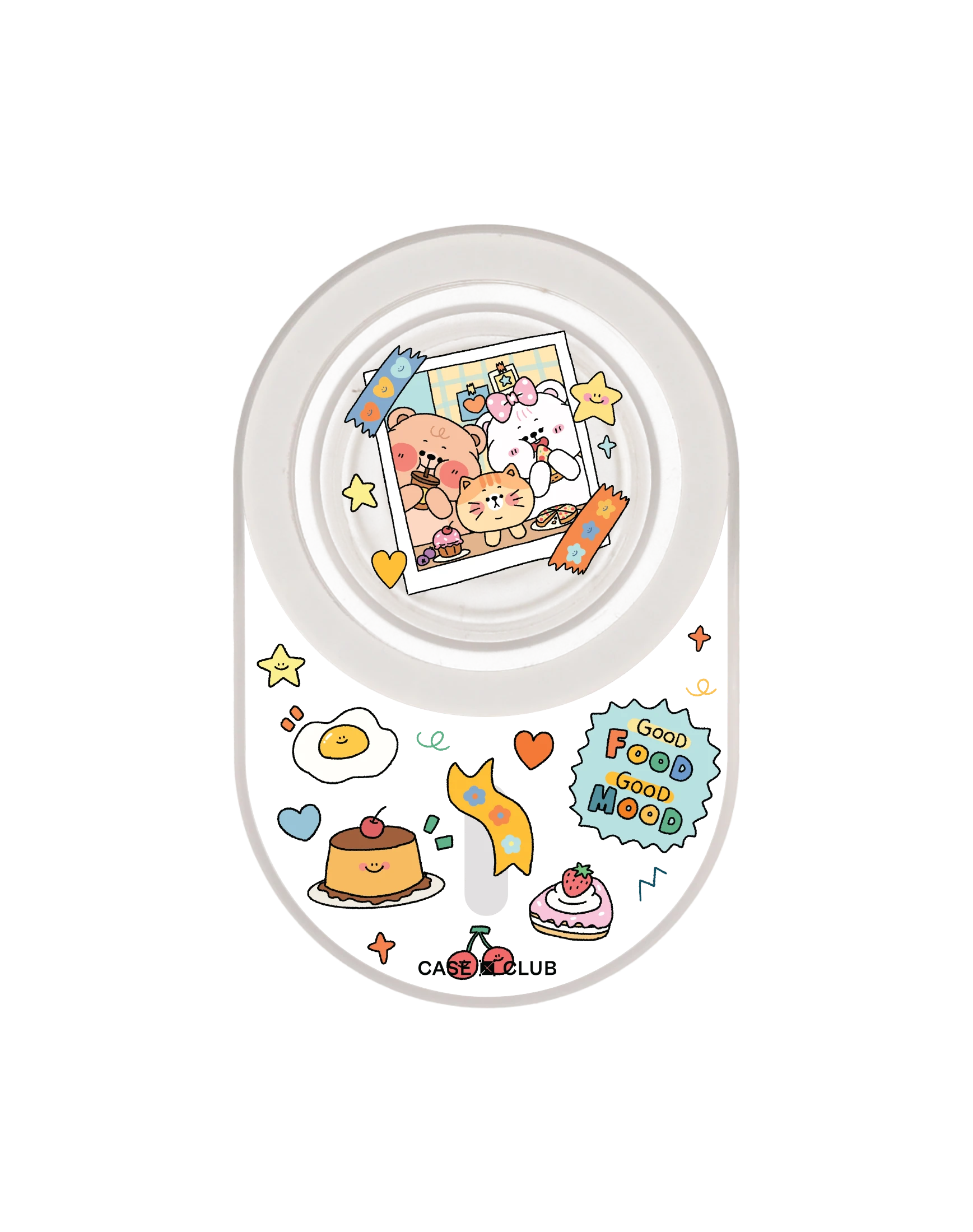 clear popgrip onnie bear food