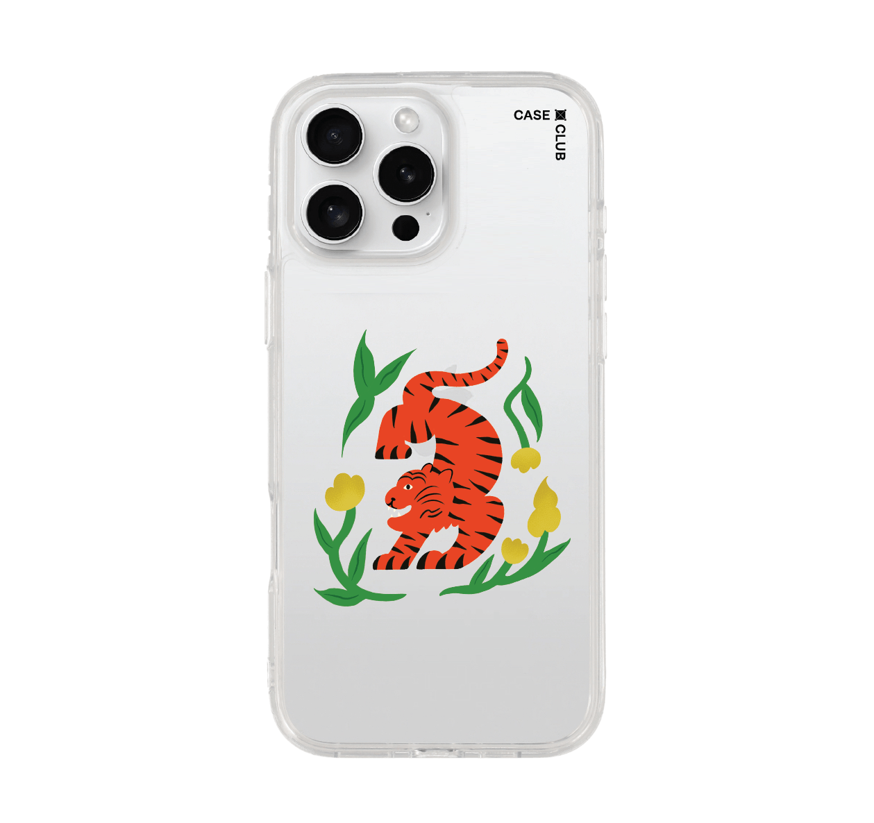 เคสใส iphone 16 pro max เสือส้ม