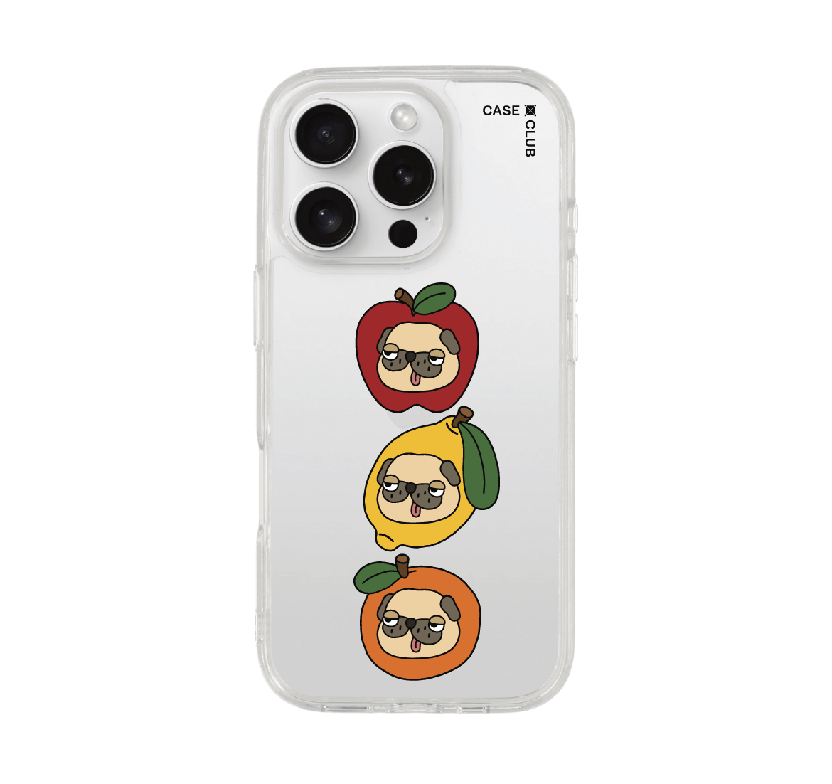 เคสใส iphone 16 pro ปั๊กออร์แกนิค