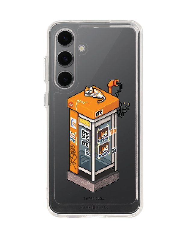 Samsung Galaxy S24 FE Clear Case Orient Phone Booth