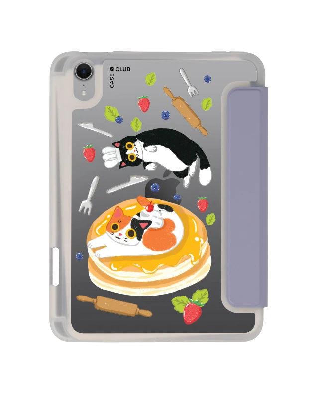 ipad mini 7 clear purple pancake munchkin