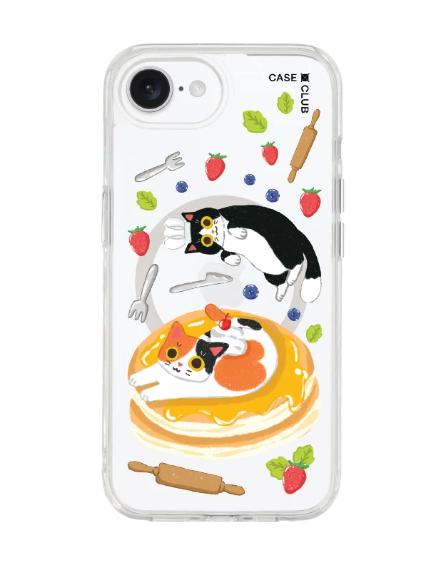 เคสใส iphone 16e magsafe มันช์กิ้นกับแพนเค้กของเขา