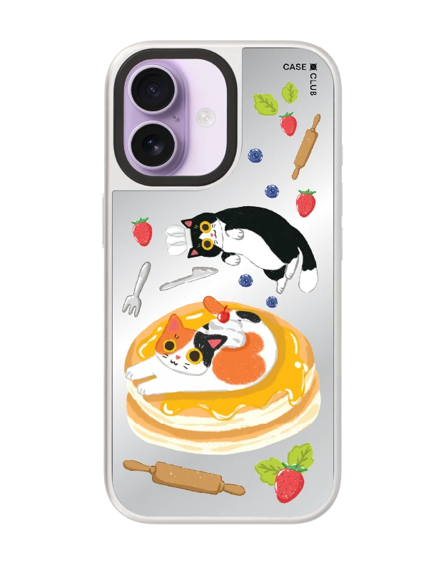 เคสกระจก iphone 17 magsafe มันช์กิ้นกับแพนเค้กของเขา