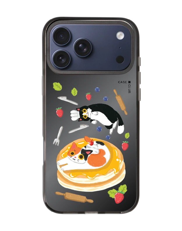 เคสกระจกดำ iphone 17 pro max mirror magsafe มันช์กิ้นกับแพนเค้กของเขา