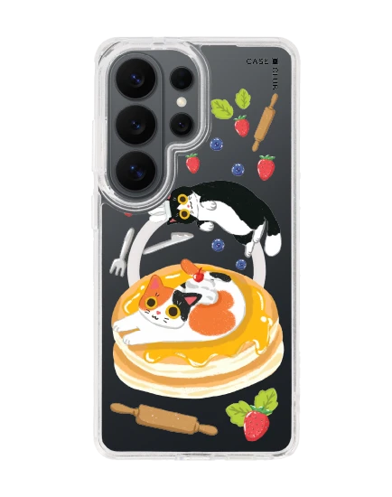 เคสใส samsung galaxy s26 ultra clear magsafe มันช์กิ้นกับแพนเค้กของเขา