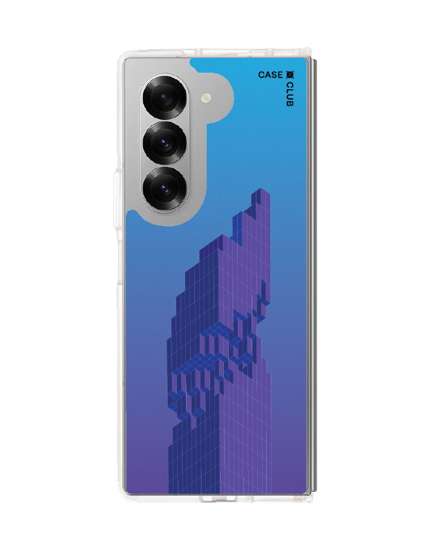 เคสใส Samsung Galaxy Z Fold 6 ตึกสูงพิกเซล