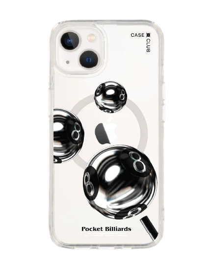 iphone 13 clear magsafe pocket billiards