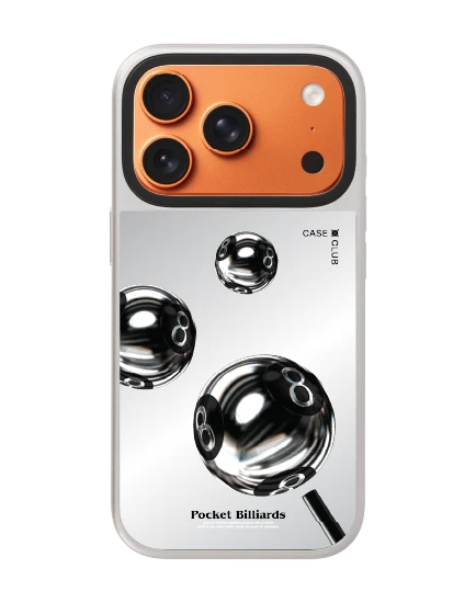 iphone 17 pro mirror silver magsafe pocket billiards