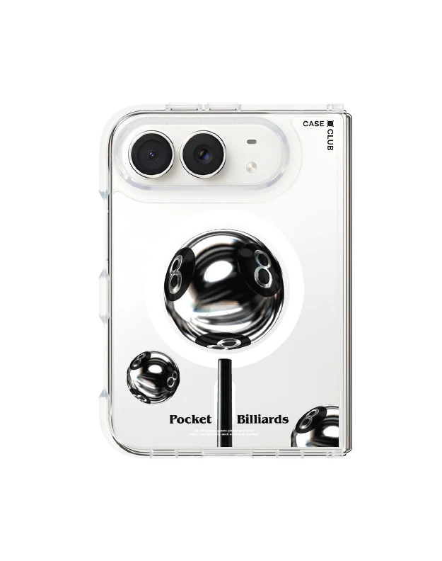 iphone duo clear magsafe pocket billiards