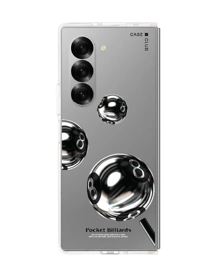 samsung galaxy z fold 6 clear case pocket billiards