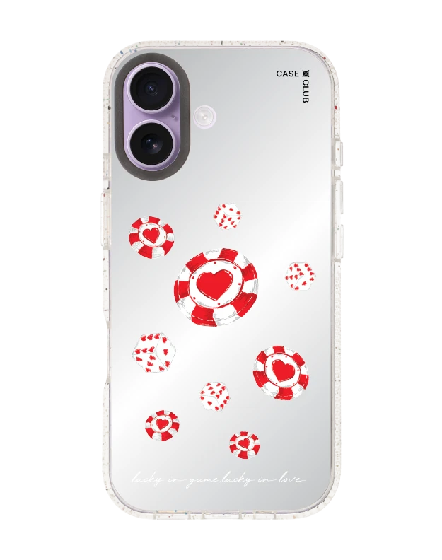 iphone 17 clear mirror magsafe poker love