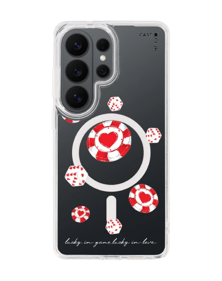 samsung galaxy s26 ultra clear magsafe poker love