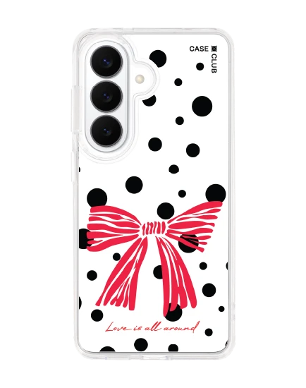 samsung galaxy s26 clear magsafe polka bow crush