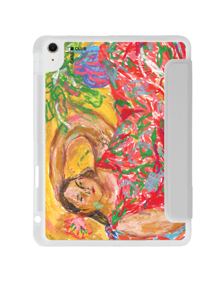 เคสใส iPad Air4/5/6/7 11" 2025 (M2/M3) สีเทา Juli Baker พอร์ทเทรต