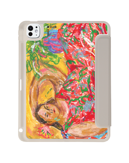 เคสใส iPad Pro 11 สีเทา Juli Baker พอร์ทเทรต