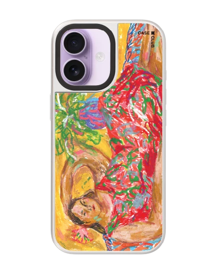 เคสกระจก iphone 17 magsafe พอร์ทเทรตสาวสวย โดย juli baker