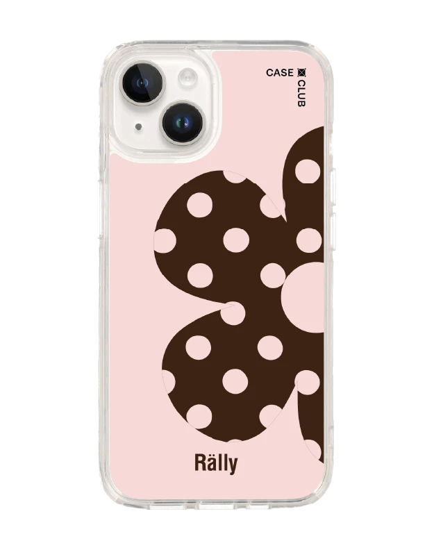 เคสใส iphone 14 magsafe rally ดอกไม้ลายจุด