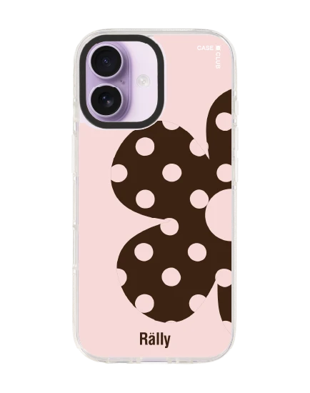 เคสใส iphone 17 clear case magsafe shield rally ดอกไม้ลายจุด