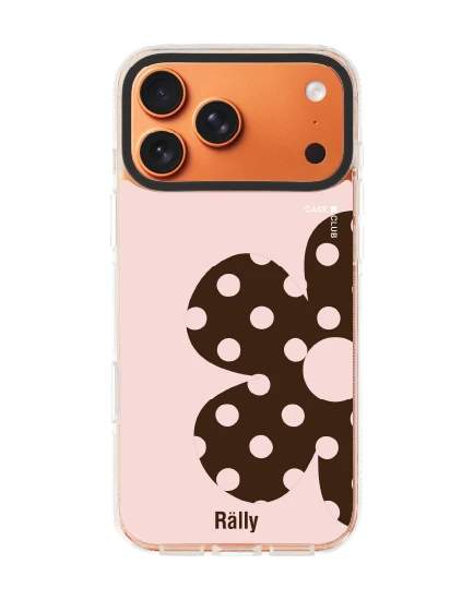 iphone 17 pro max clear case magsafe shield rally blush bloom