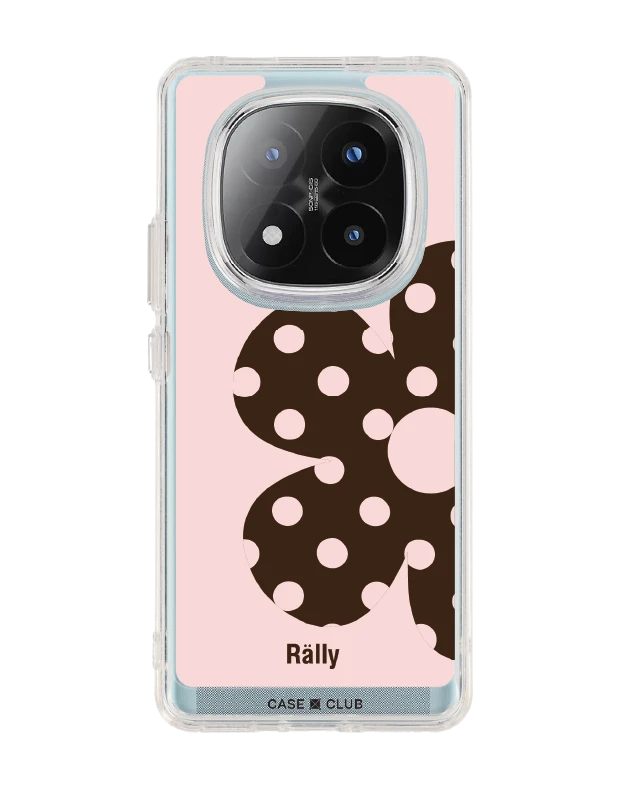 เคสใส redmi note 14 pro plus rally ดอกไม้ลายจุด