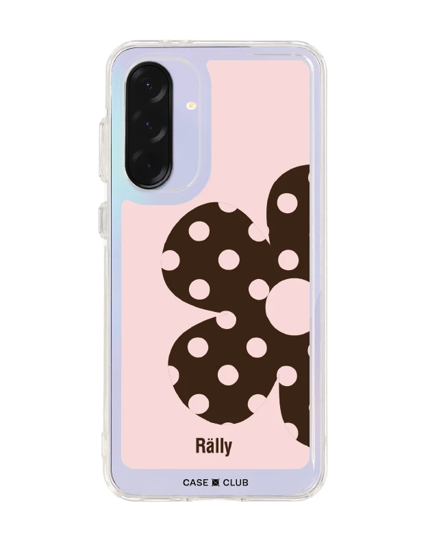 เคสใส samsung galaxy a36 rally ดอกไม้ลายจุด