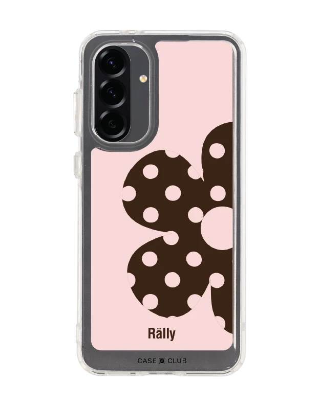 samsung galaxy a56 clear case rally blush bloom