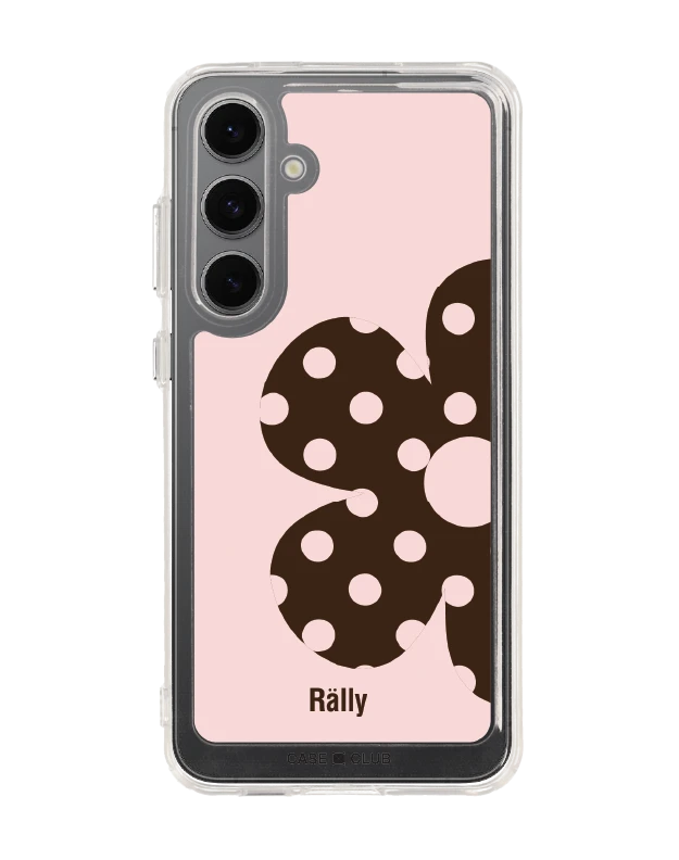 เคสใส samsung s24 fe rally ดอกไม้ลายจุด