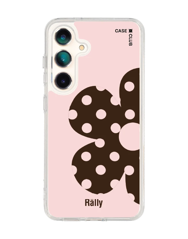 เคสใส samsung galaxy s25 magsafe rally ดอกไม้ลายจุด