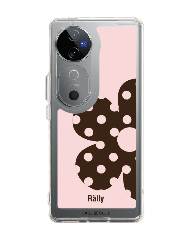 เคสใส vivo v40 5g rally ดอกไม้ลายจุด