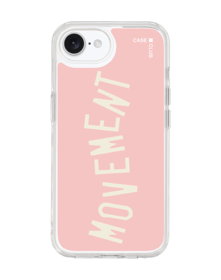 iphone 16e clear case magsafe rally bubblegum movement