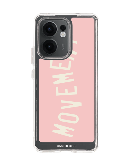 เคสใส oppo reno 13f rally bubblegum movement