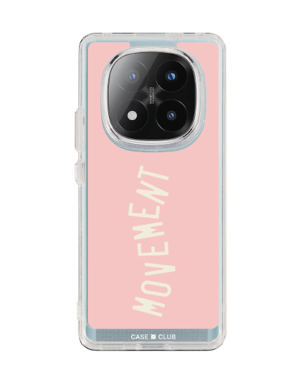 redmi note 14 pro plus clear case rally bubblegum movement