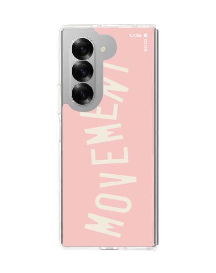 samsung galaxy z fold 6 clear case rally bubblegum movement