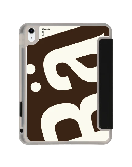 ipad gen 10th/11th 2025 clear black rally cocoa movement
