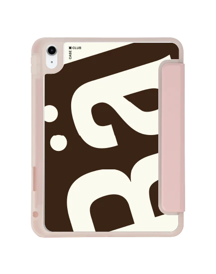 เคสใส ipad gen 10th/11th 2025 สีชมพู rally โคโค่มูฟเมนต์