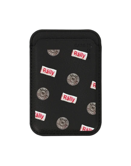 กระเป๋าใส่บัตร magsafe ดำ rally hardware ดีไซน์พรีเมี่ยม