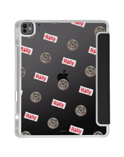 เคสใส ipad air6/7 13" 2025 (m2/m3) สีดำ rally hardware ดีไซน์พรีเมี่ยม