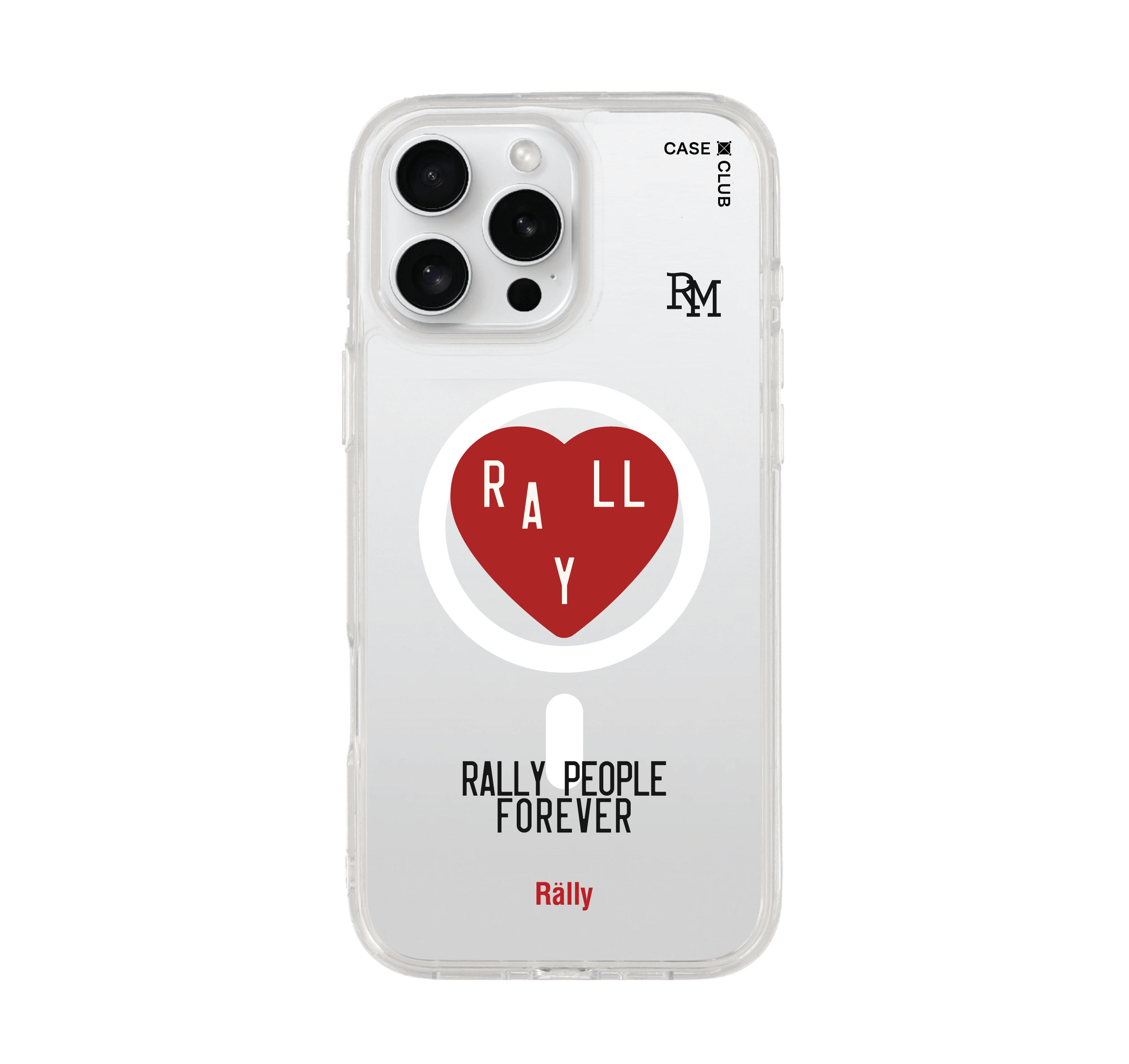 เคสใส iphone 16 pro max magsafe rally people club