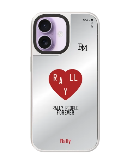 เคสกระจก iphone 17 magsafe rally people club ลายหัวใจ
