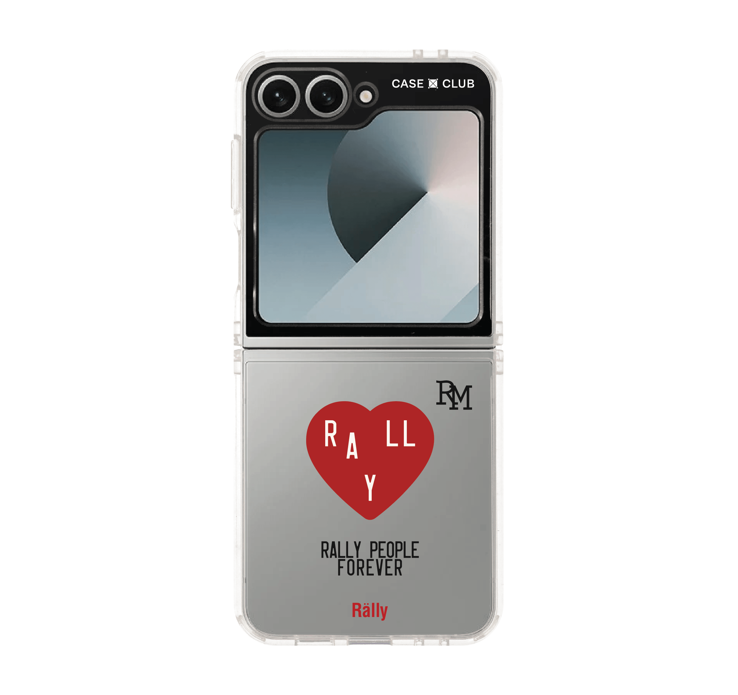 เคสใส samsung galaxy z flip 6 rally people club