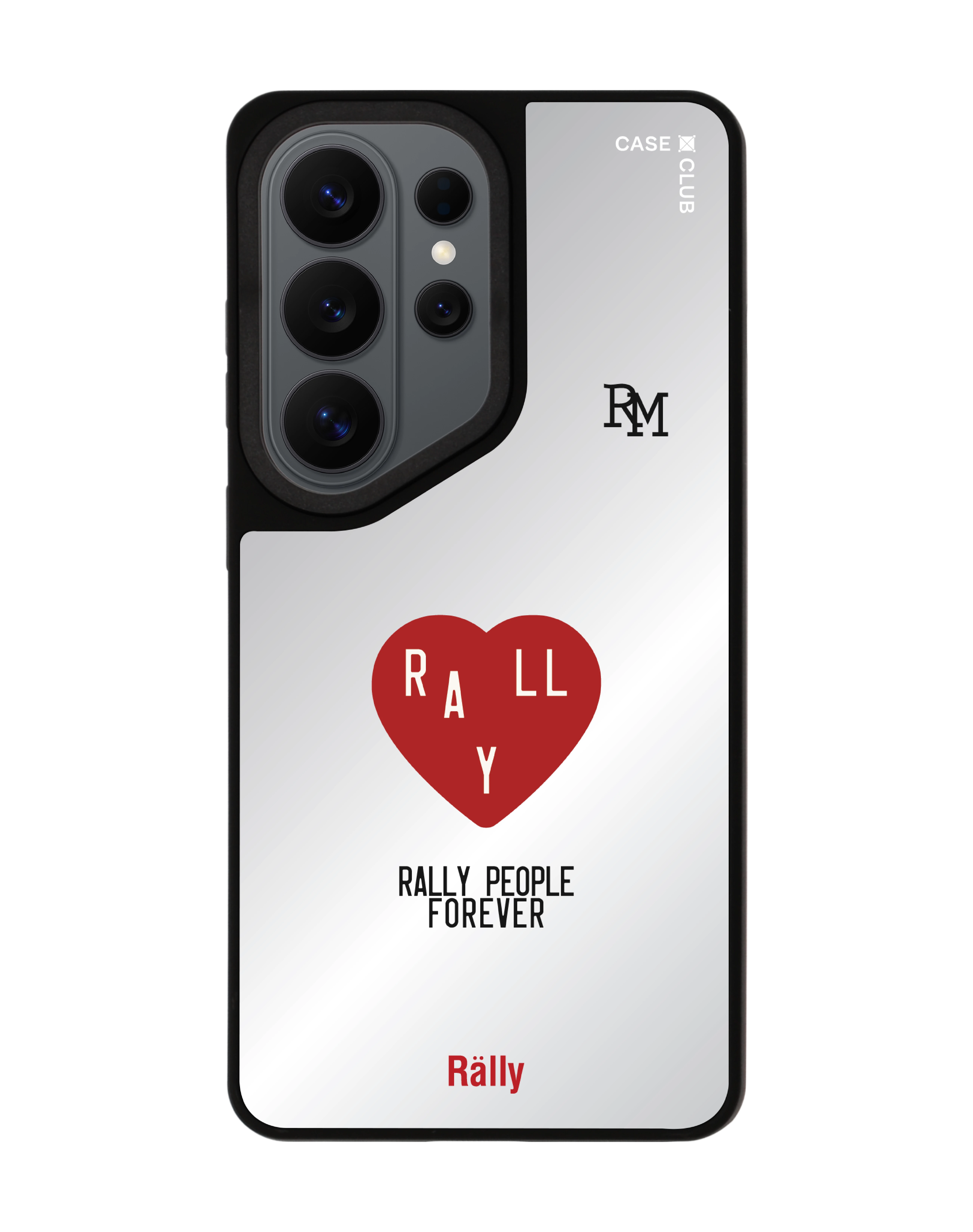 เคสกระจก samsung s26 ultra matte magsafe rally people club ลายหัวใจ
