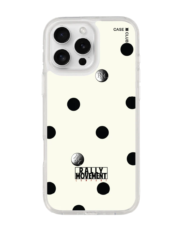 เคสใส iphone 16 pro max magsafe rally ลายจุด rm