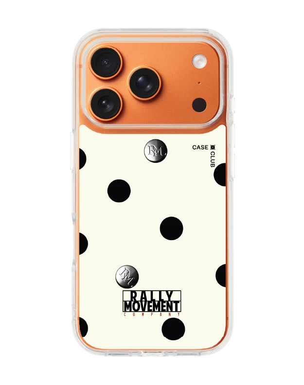 เคสใส iphone 17 pro magsafe rally ลายจุด rm