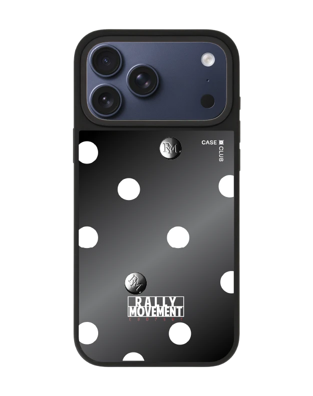 เคสกระจกด้าน iphone 17 pro max magsafe rally ลายจุด rm