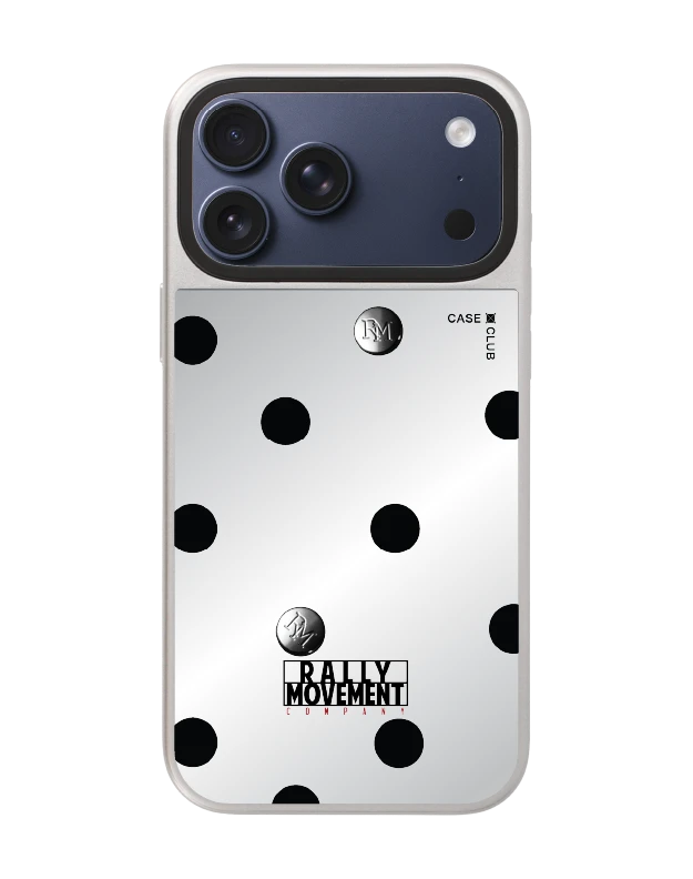 เคสกระจก iphone 17 pro max magsafe rally ลายจุด rm