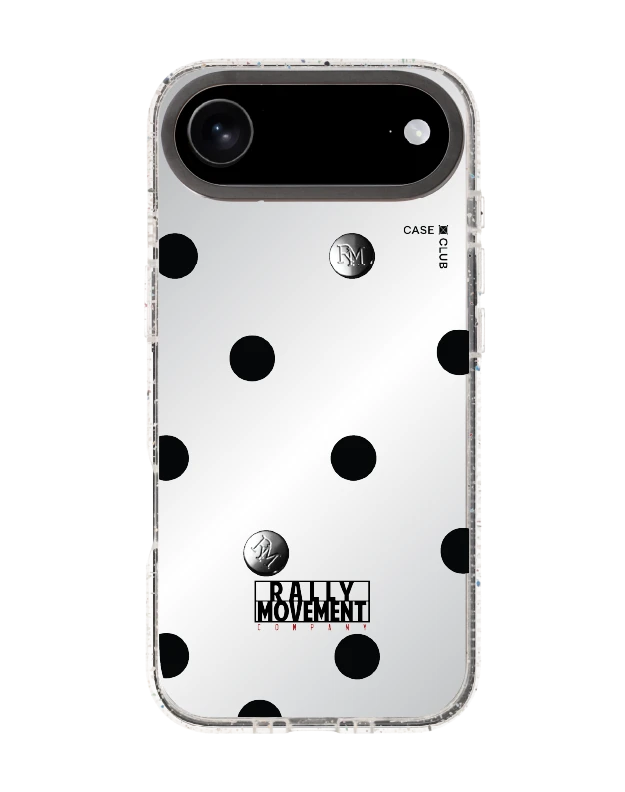 เคสกระจกใส iphone air mirror magsafe rally ลายจุด rm