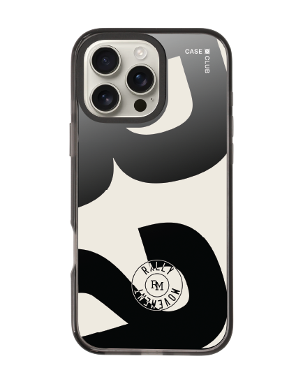 iphone 16 pro max black mirror magsafe rally silver lining