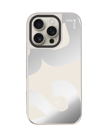 เคสกระจก iphone 16 pro max magsafe rally silver lining