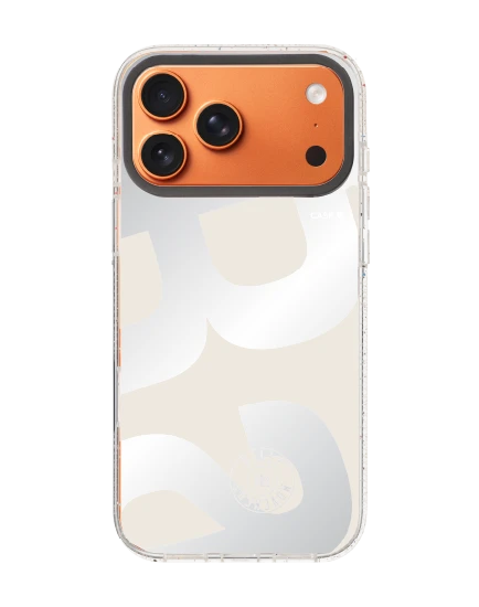 iphone 17 pro max clear mirror magsafe rally silver lining